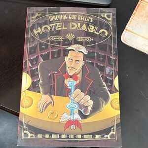 Machine Gun Kelly's Hotel Diablo Graphic Novel - Illustrated Cover